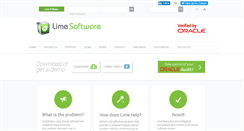 Desktop Screenshot of lime-software.com