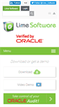 Mobile Screenshot of lime-software.com